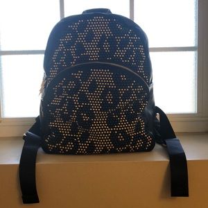 Betsey Johnson studded book bag